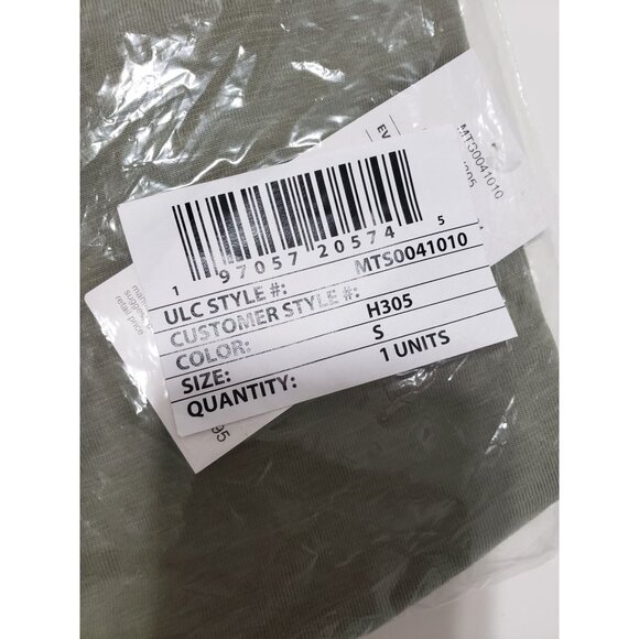 Hurley EVD H20-Dri Lined Slub Short Sleeve Tee in Army Green - Size Small - Picture 4 of 7